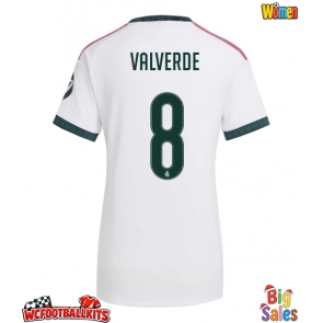 Real Madrid Federico Valverde #8 Replica Home Stadium Shirt for Women 2026-27 Short Sleeve